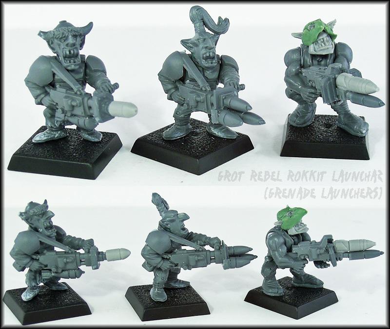 Conversion Grenade Launchers Rokkit Launcha Rokkit Launchaz Grot